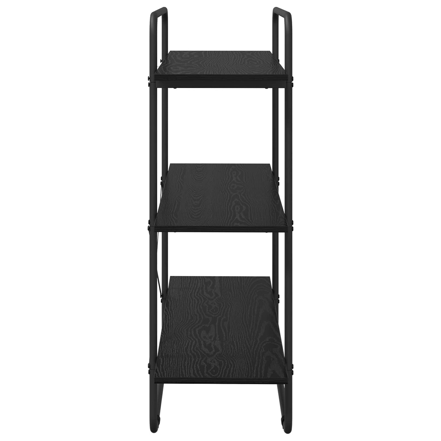 Bookshelf 3-Tier 100 x 35 x 105 cm PB Black Oak