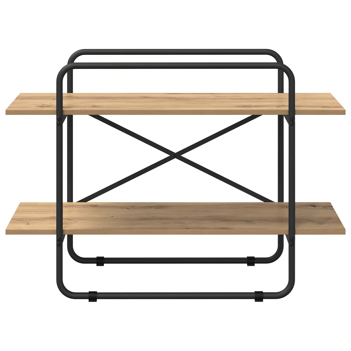 Bookshelf 2-Tier 100 x 35 x 70 cm PB Artisan Oak