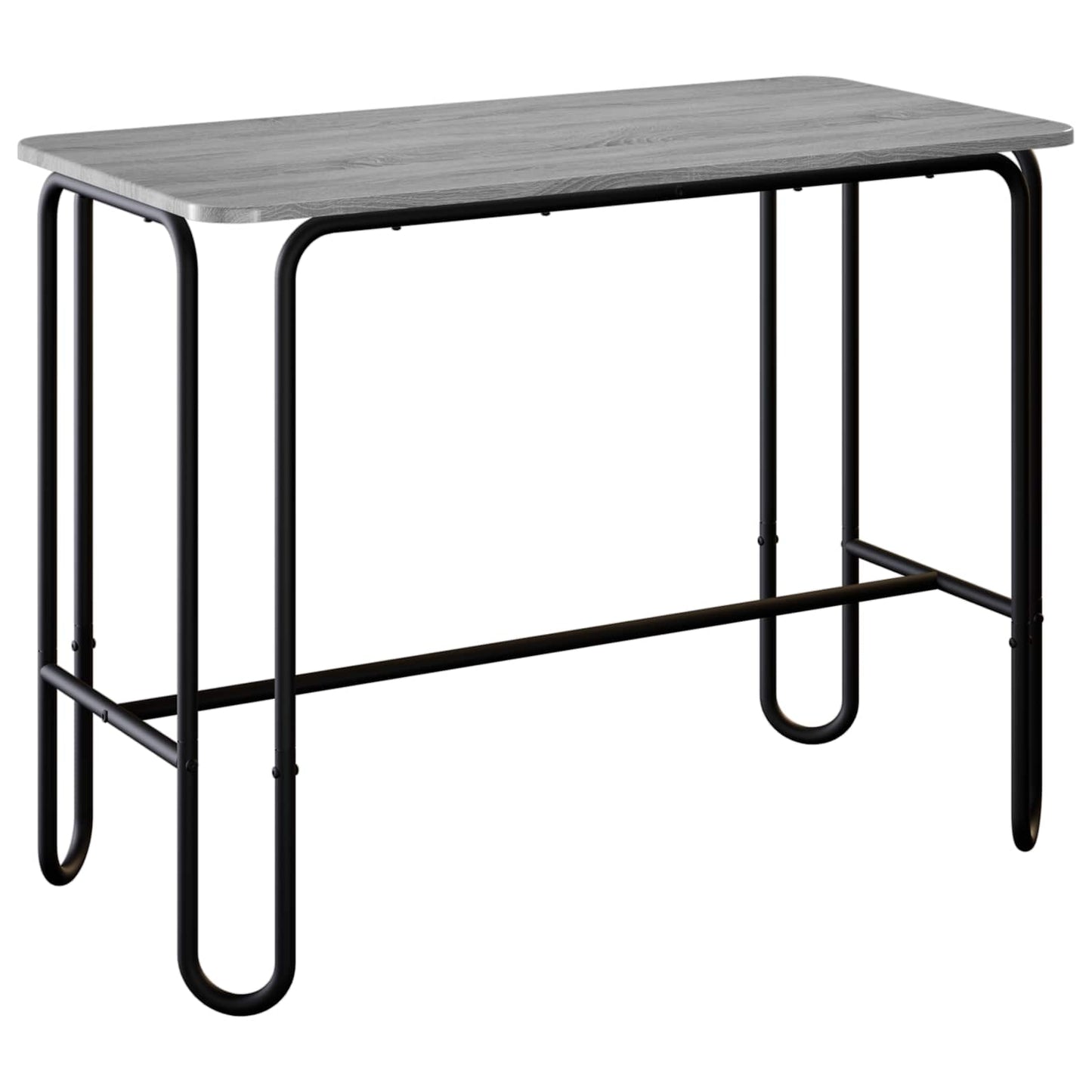 Dining Table 100 x 50 x 75 cm Engineered Wood Grey Sonoma