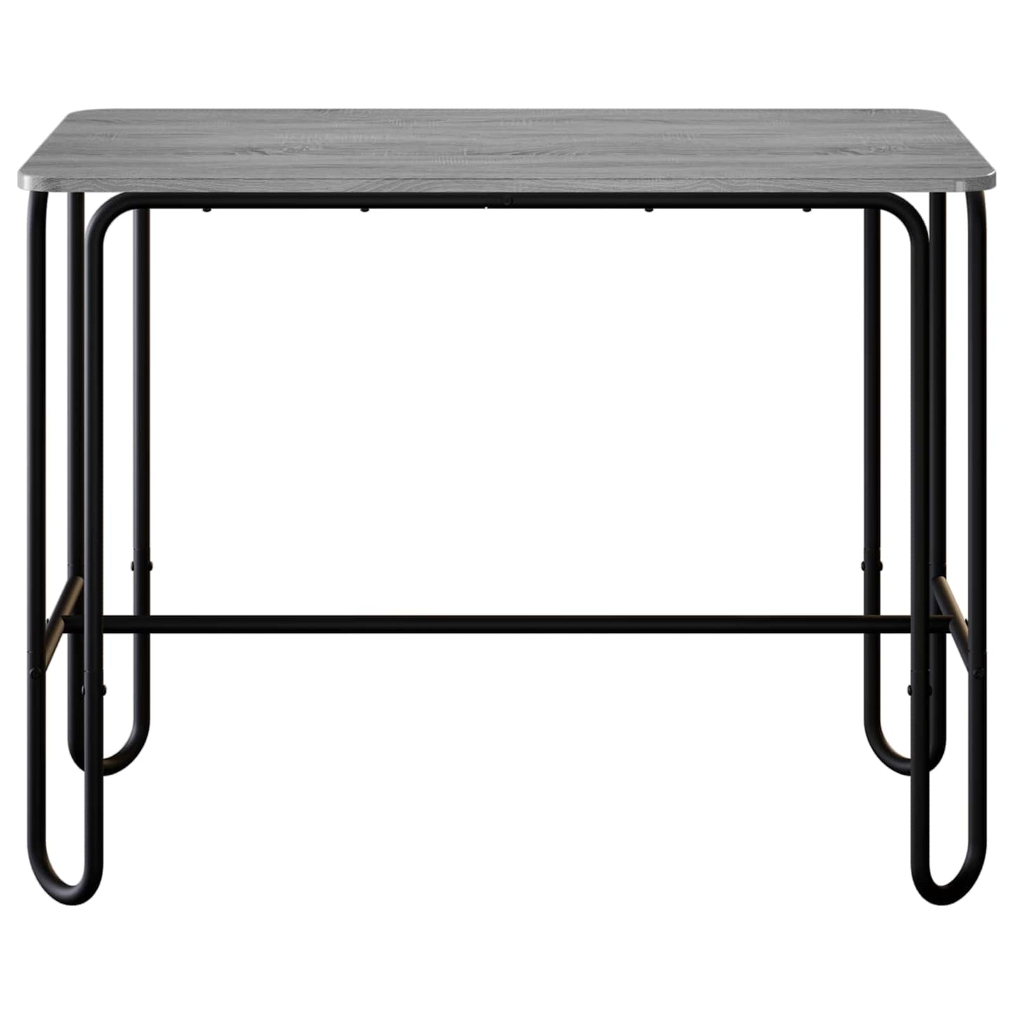 Dining Table 100 x 50 x 75 cm Engineered Wood Grey Sonoma