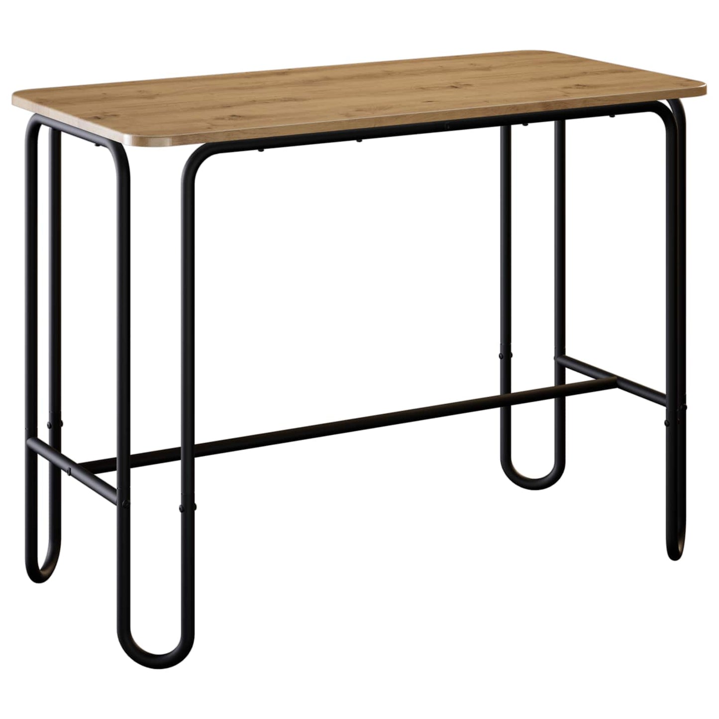 Dining Table 100 x 50 x 75 cm Engineered Wood Artisan Oak