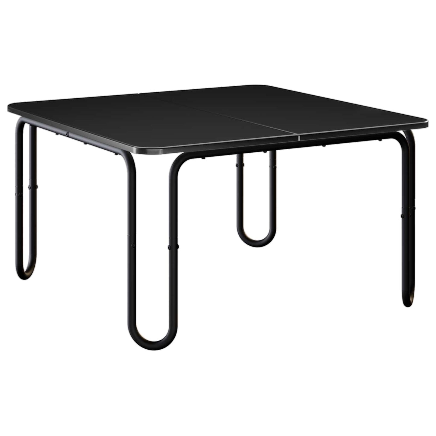 Coffee Table Black 59 x 59 x 45 cm Engineered Wood