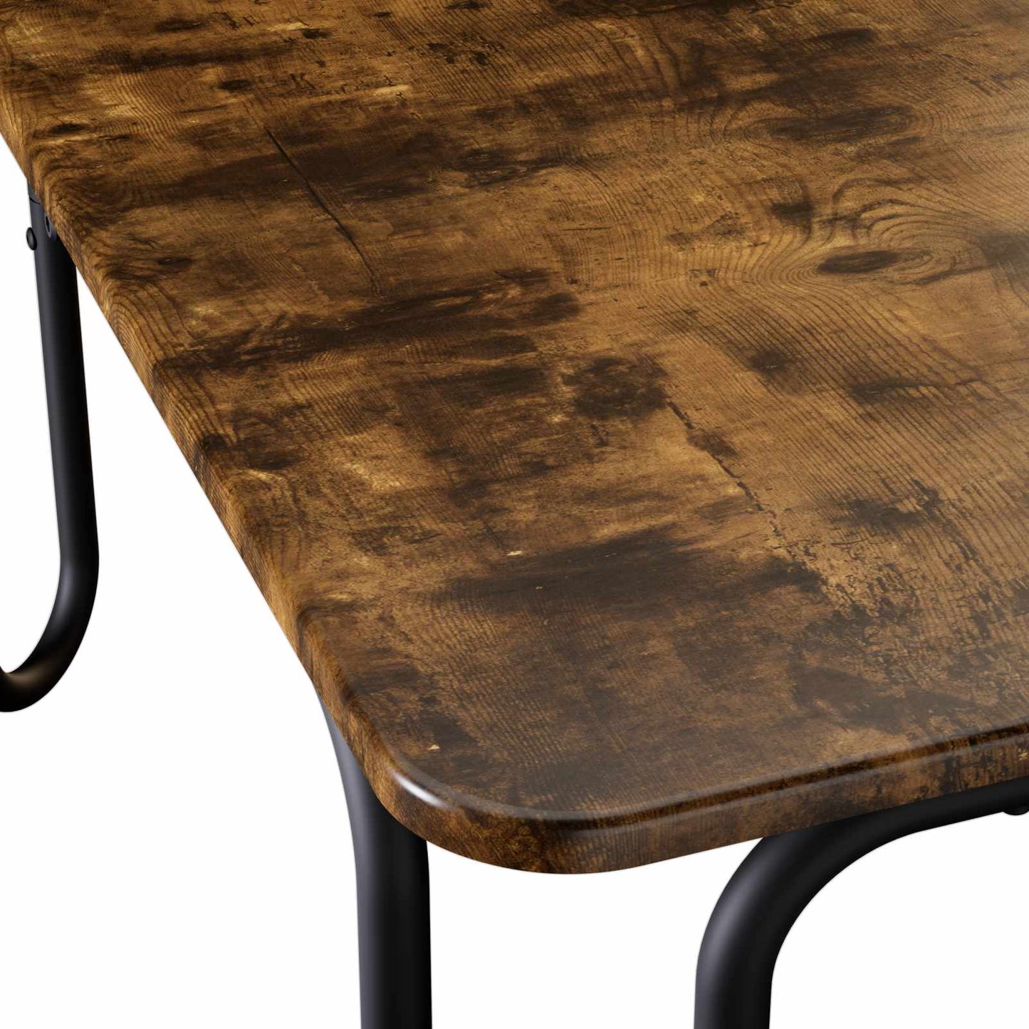 Coffee Table Smoked Oak 59 x 59 x 45 cm Engineered Wood