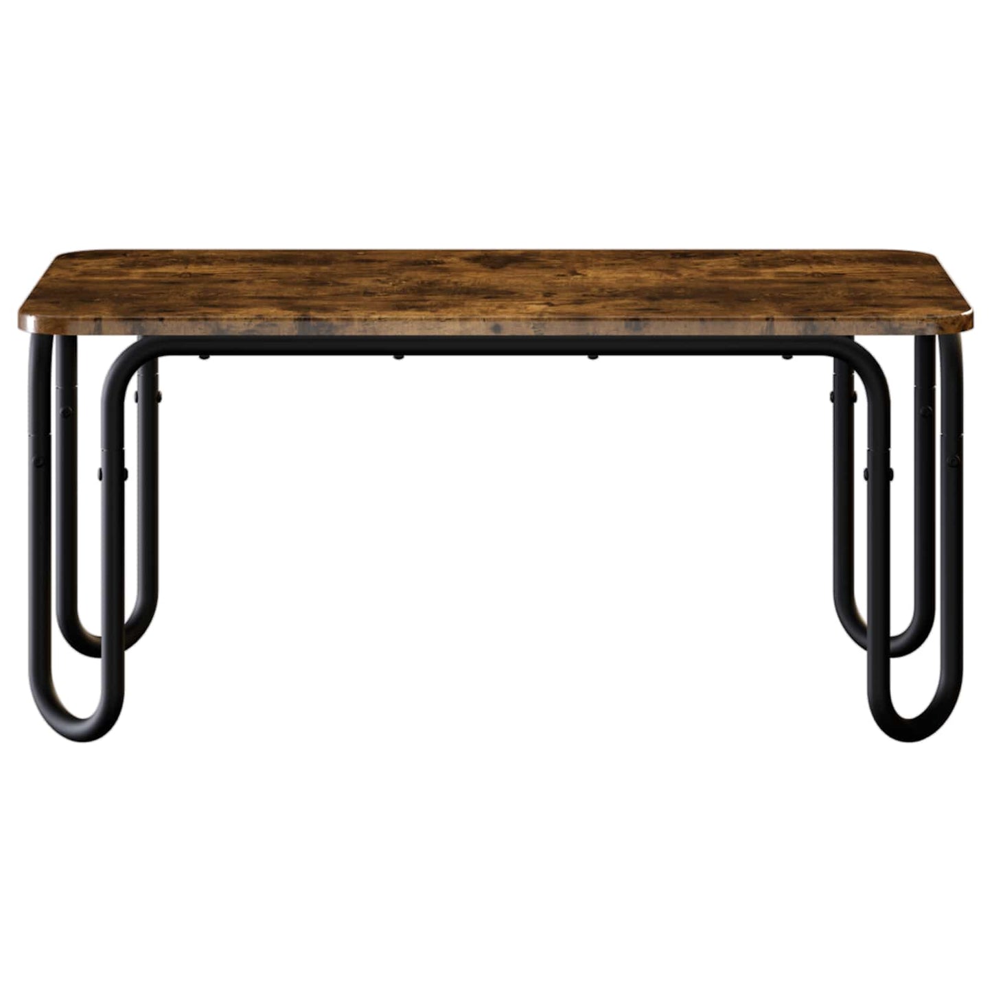 Coffee Table Smoked Oak 79.5 x 40 x 36 cm Engineered Wood