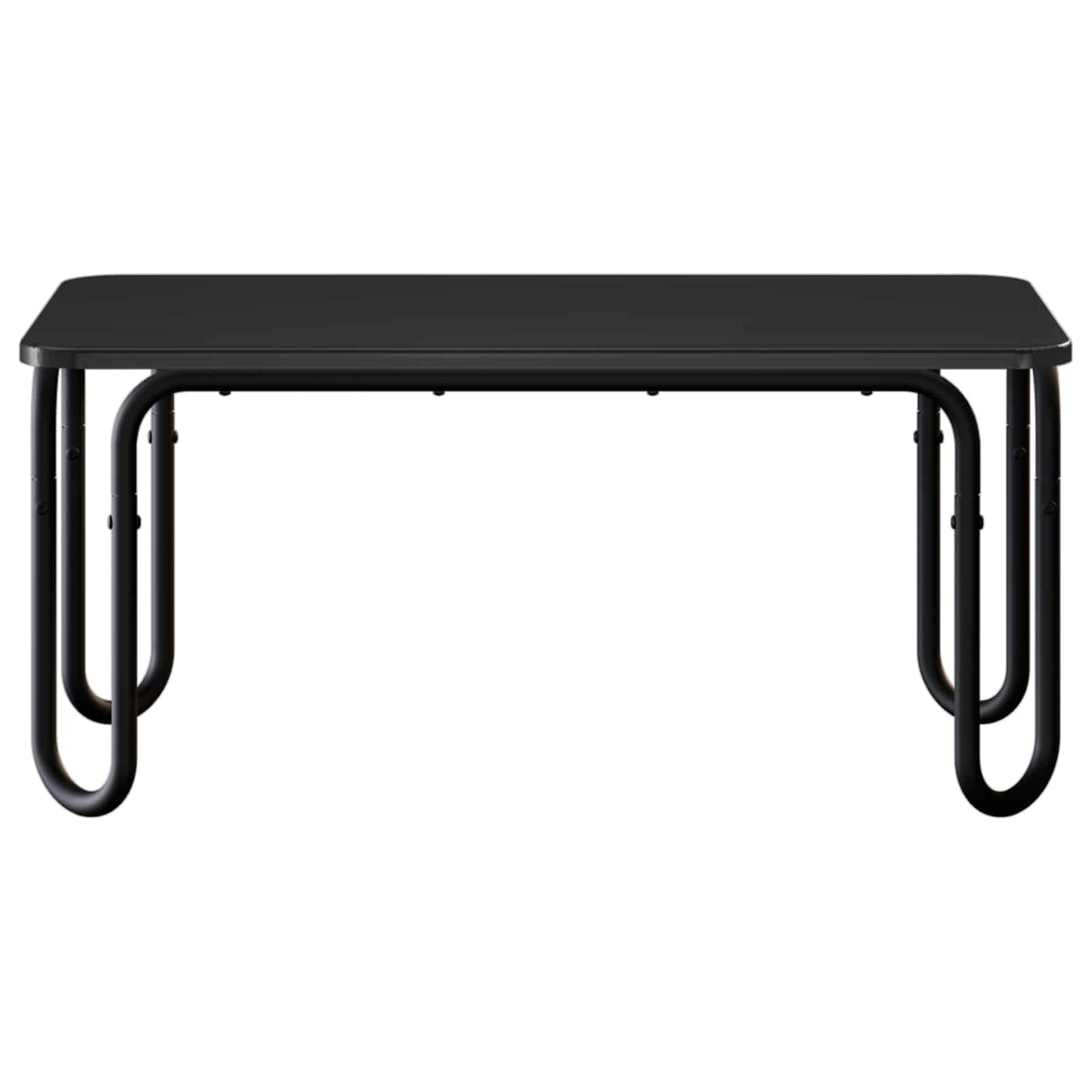 Coffee Table Black 100 x 50 x 45 cm Engineered Wood