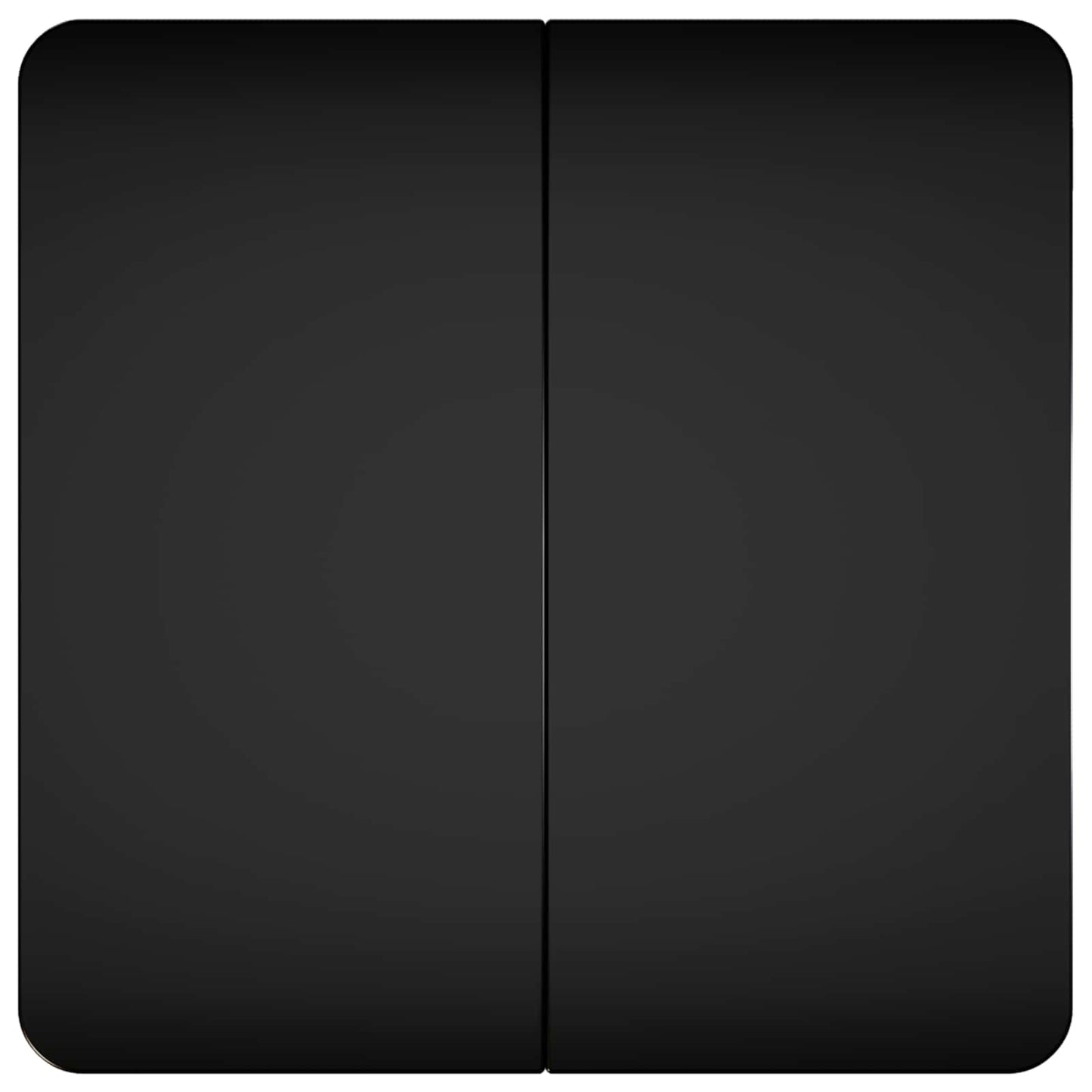 Coffee Table Black 79.5 x 79.5 x 45 cm Engineered Wood