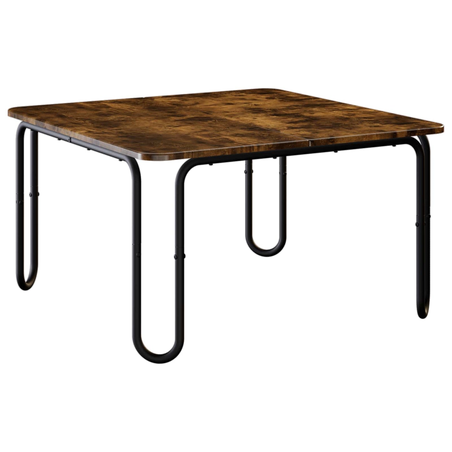 Coffee Table Smoked Oak 79.5 x 79.5 x 45 cm Engineered Wood