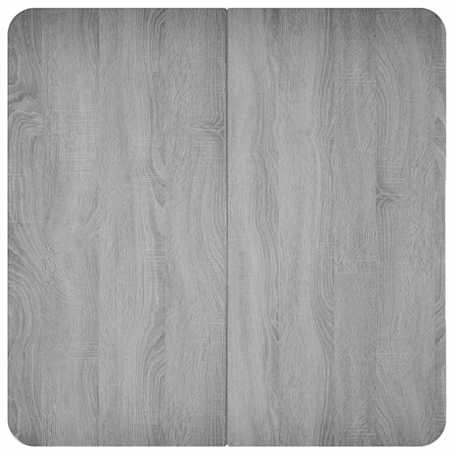 Coffee Table Grey Sonoma 79.5 x 79.5 x 45 cm Engineered Wood