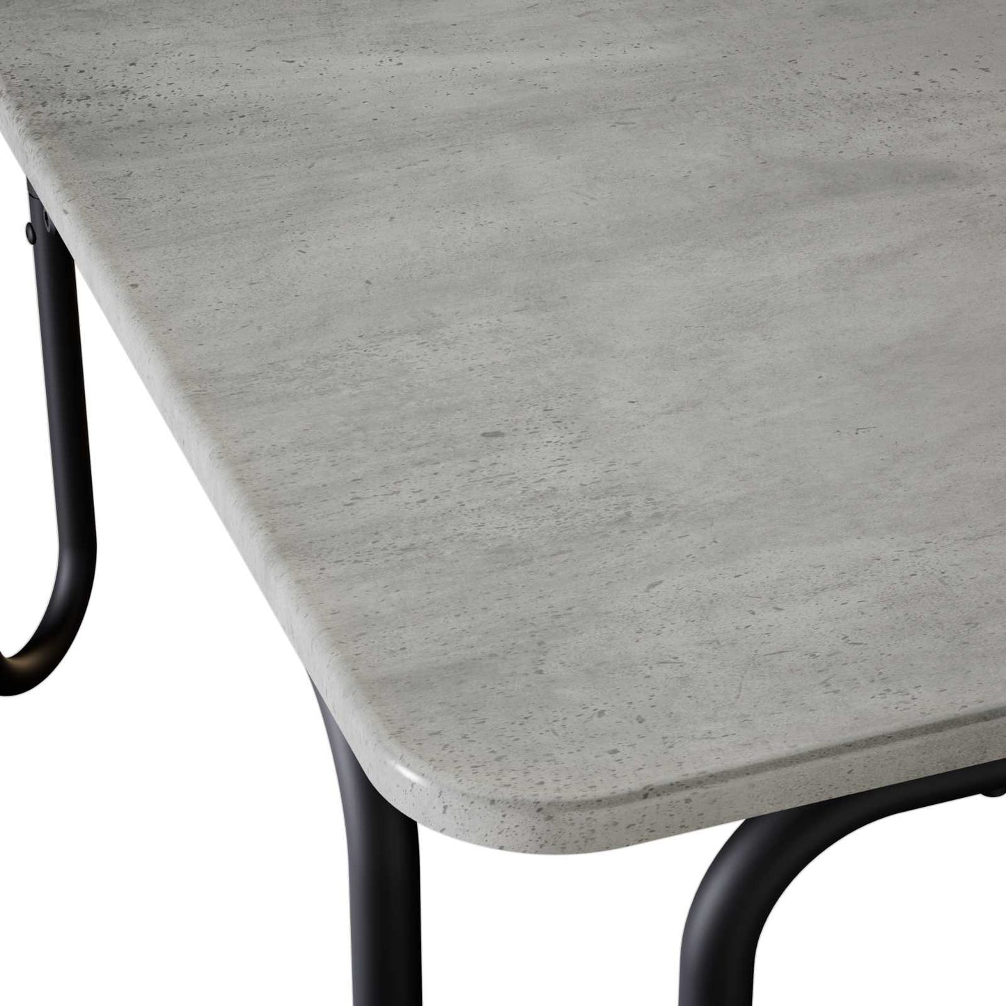 Coffee Table Concrete Grey 100 x 100 x 45 cm Engineered Wood
