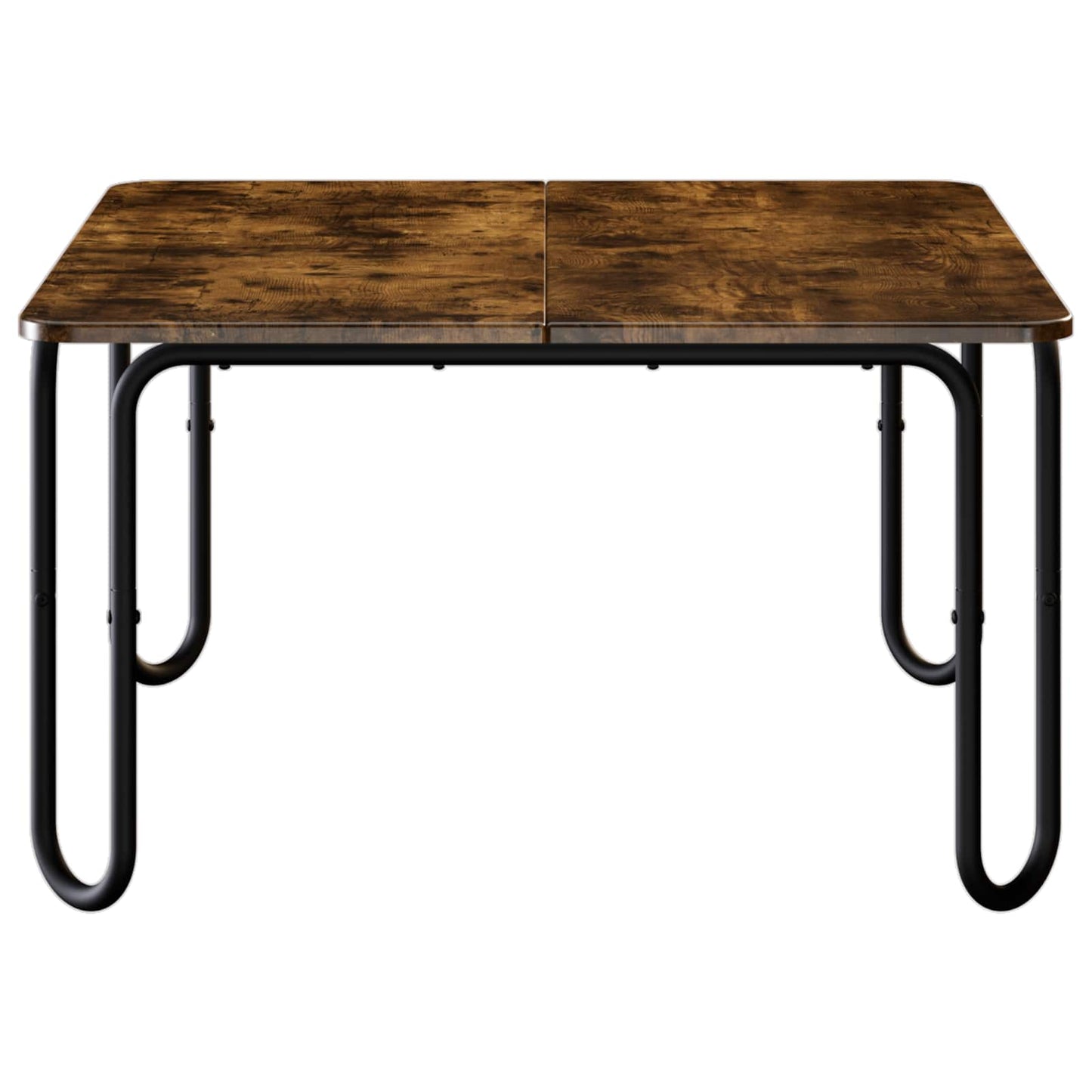 Coffee Table Smoked Oak 100 x 100 x 45 cm Engineered Wood
