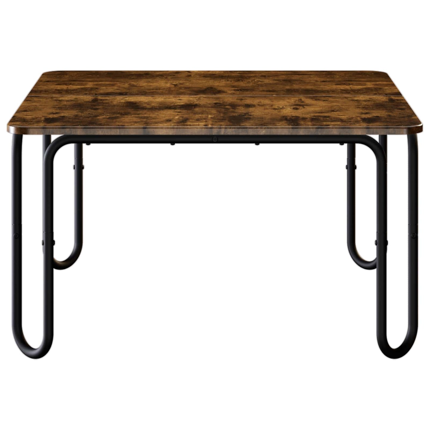 Coffee Table Smoked Oak 100 x 100 x 45 cm Engineered Wood