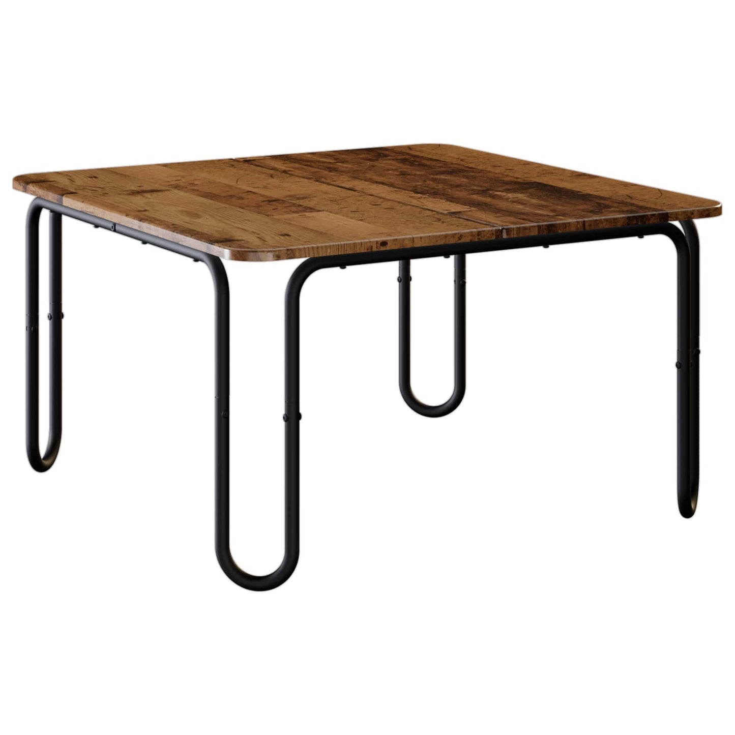 Coffee Table Old Wood 100 x 100 x 45 cm Engineered Wood