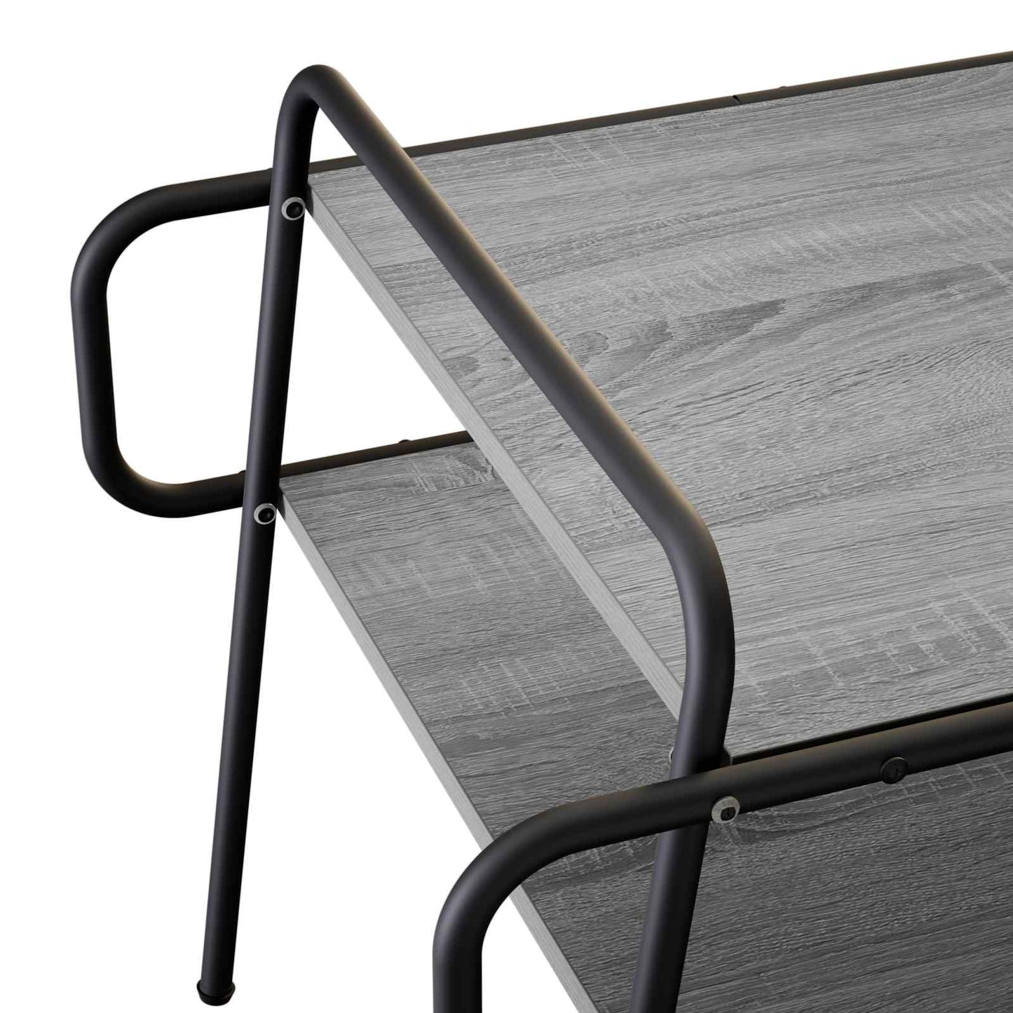Coffee Table Grey Sonoma 50 x 50 x 51 cm Engineered Wood
