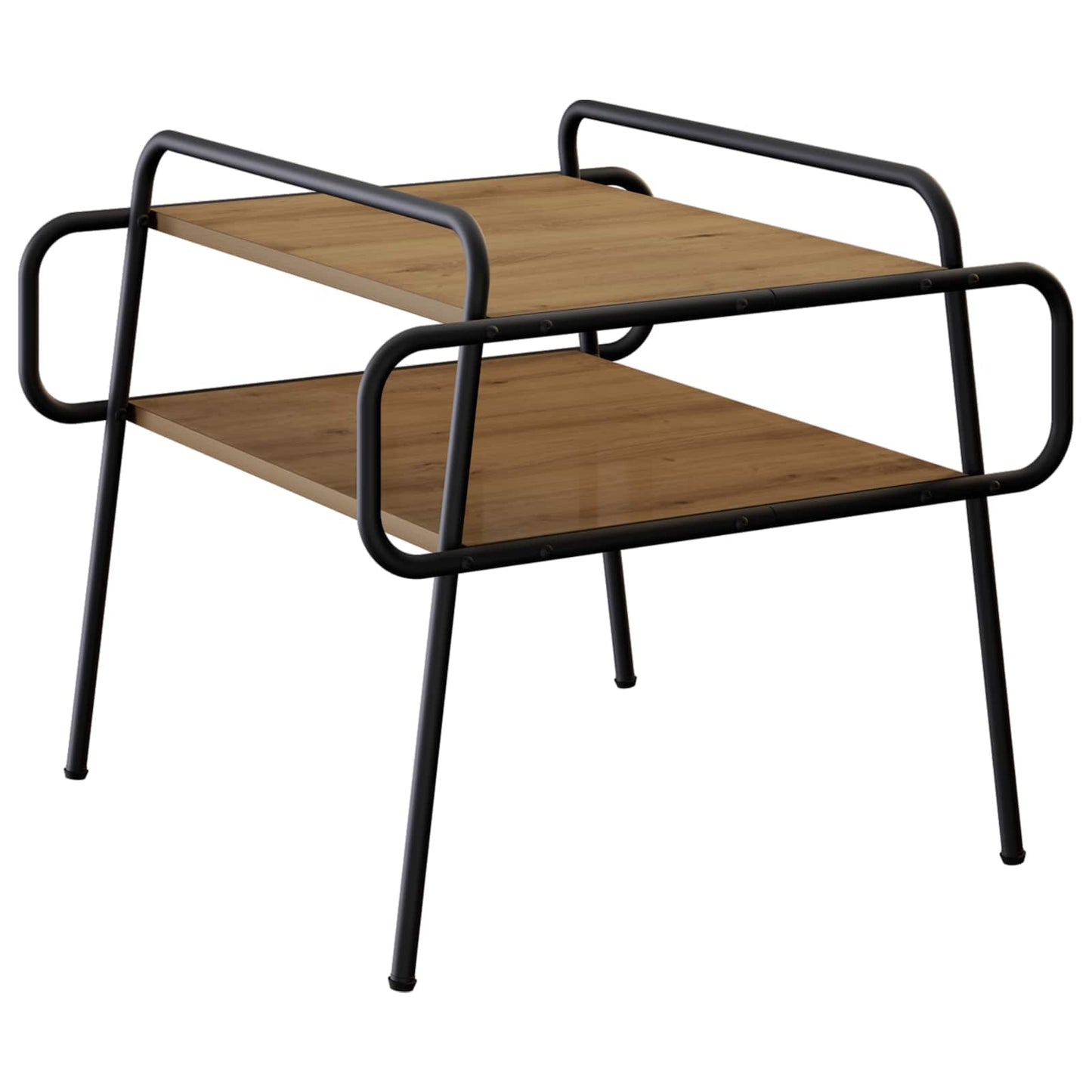 Coffee Table Artisan Oak 50 x 50 x 51 cm Engineered Wood