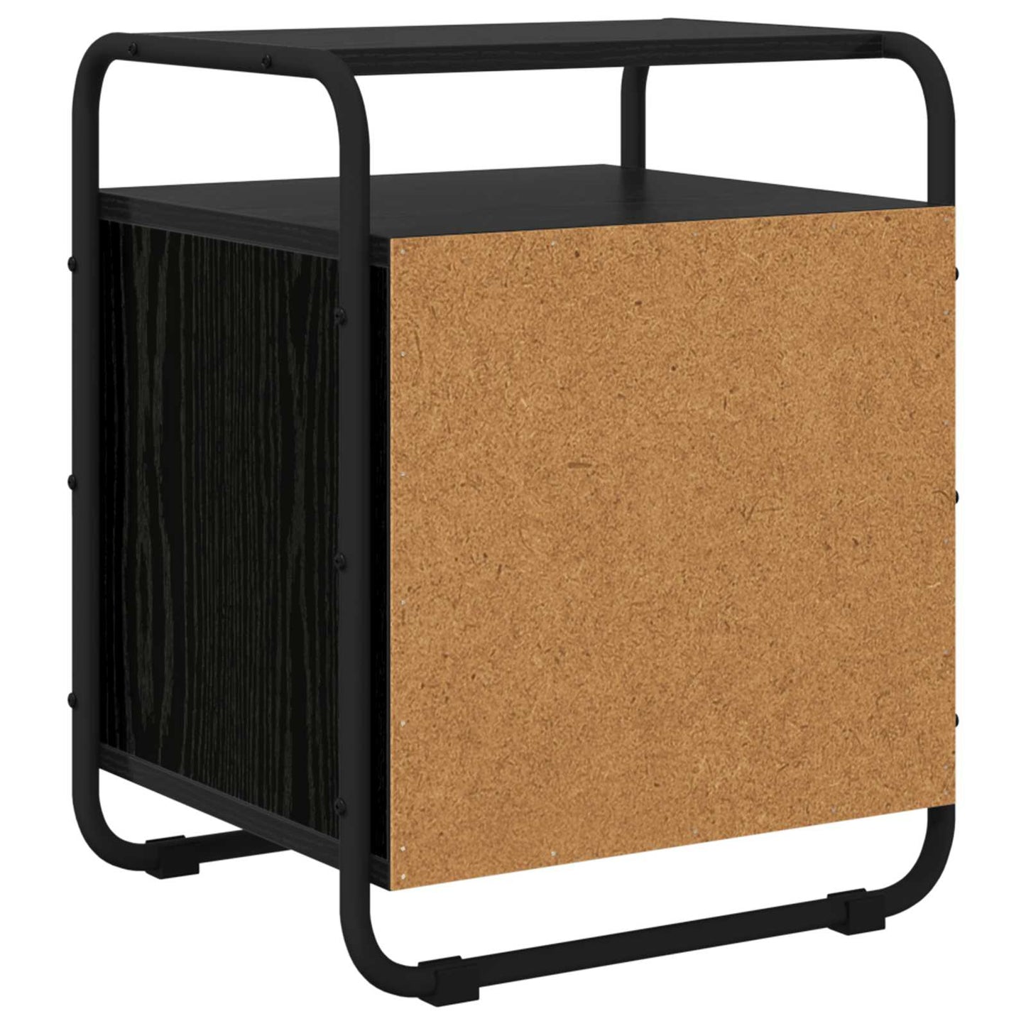 Bedside Cabinet 2 pcs Black Oak 40 x 36.5 x 50 cm