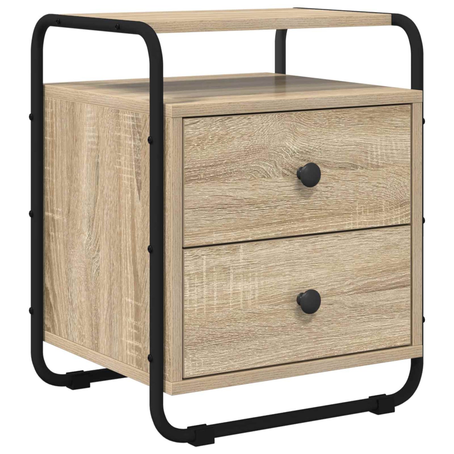 Bedside Cabinet Sonoma Oak 40 x 36.5 x 50 cm Engineered Wood