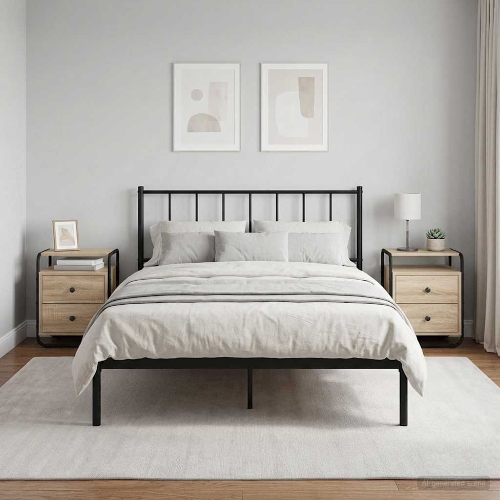 Bedside Cabinet 2 pcs Sonoma Oak 40 x 36.5 x 50 cm