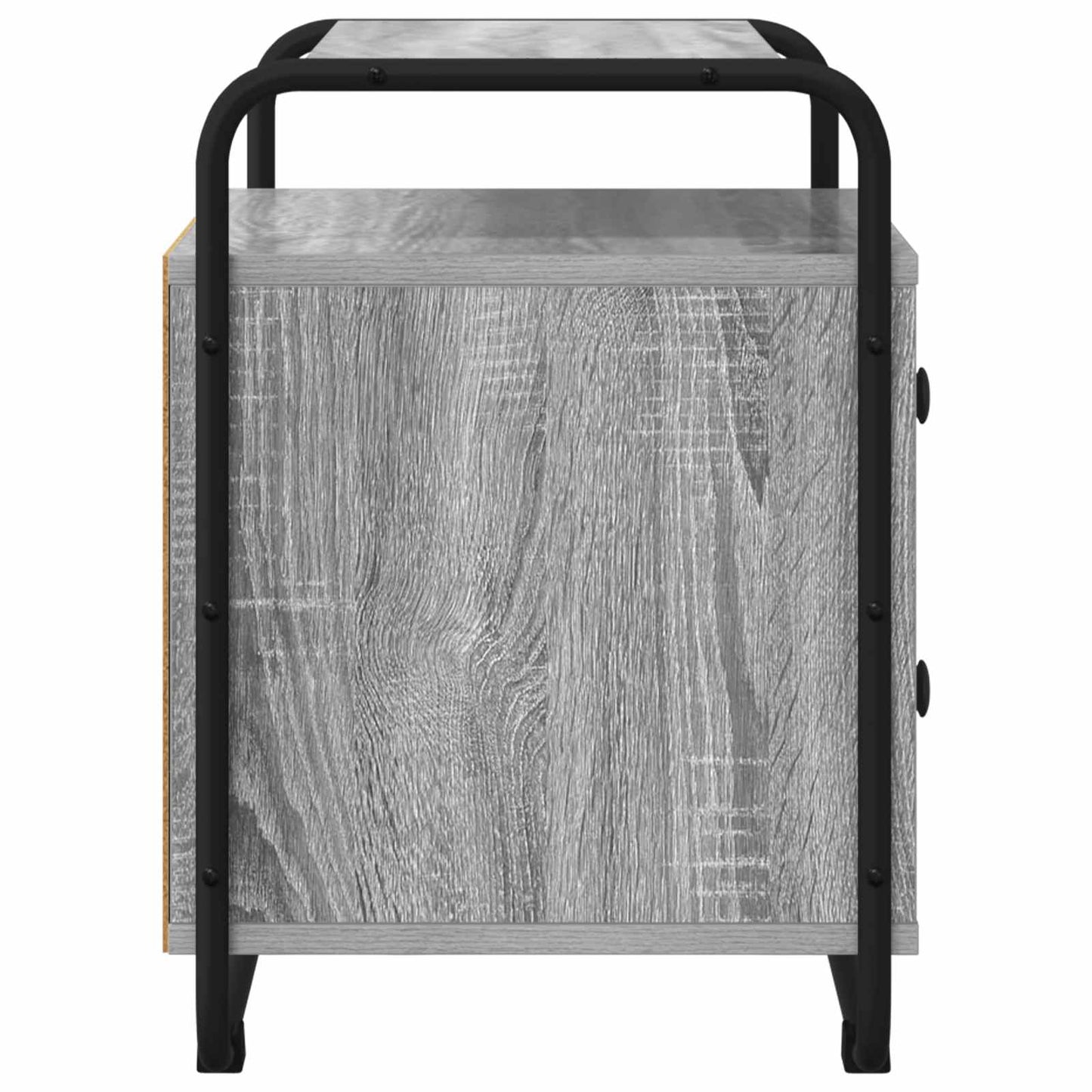 Bedside Cabinet 2 pcs Grey Sonoma 40 x 36.5 x 50 cm