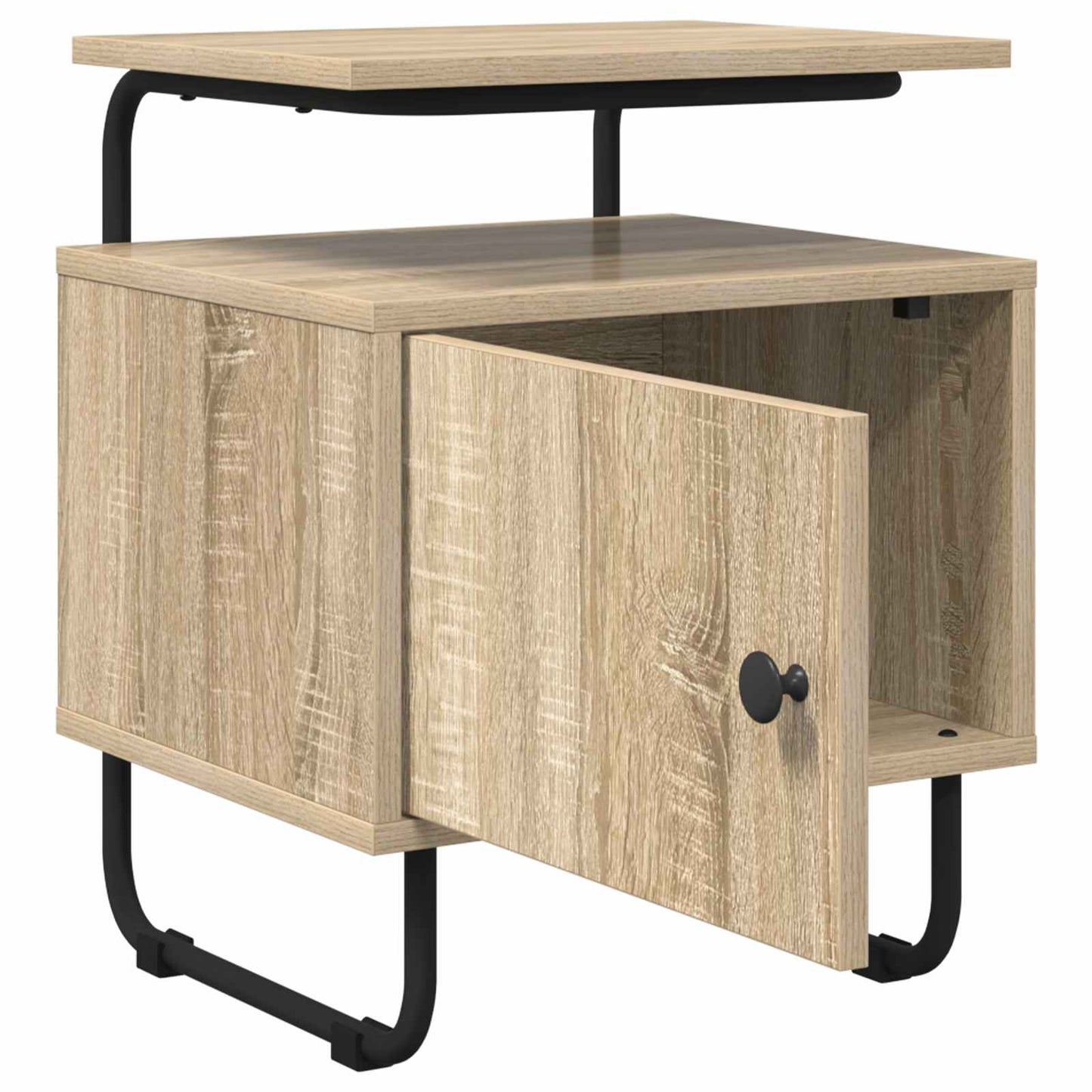 Bedside Cabinet Sonoma Oak 40 x 36.5 x 50 cm Engineered Wood