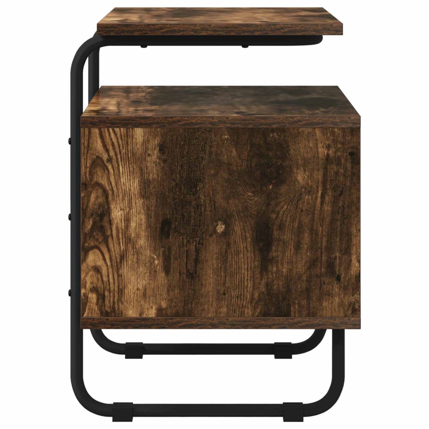 Bedside Cabinet 2 pcs Smoked Oak 40 x 36.5 x 50 cm