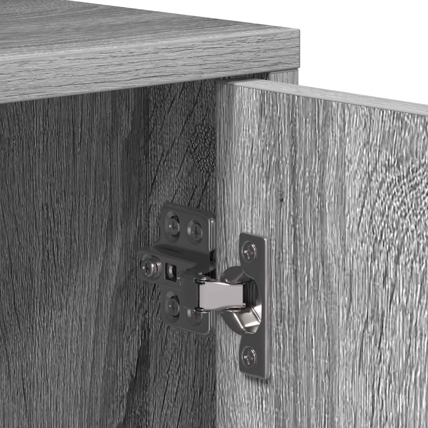 Bedside Cabinet Grey Sonoma 40 x 36.5 x 50 cm Engineered Wood