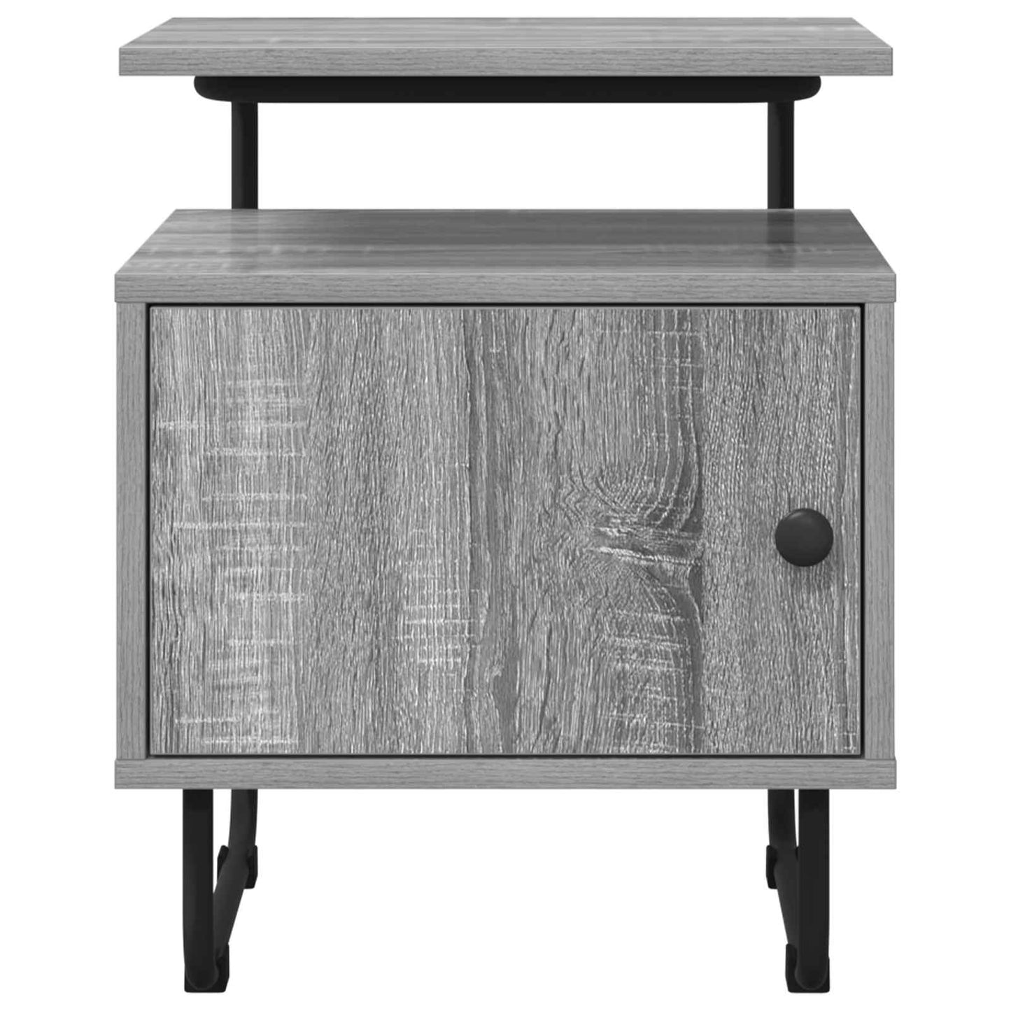 Bedside Cabinet Grey Sonoma 40 x 36.5 x 50 cm Engineered Wood