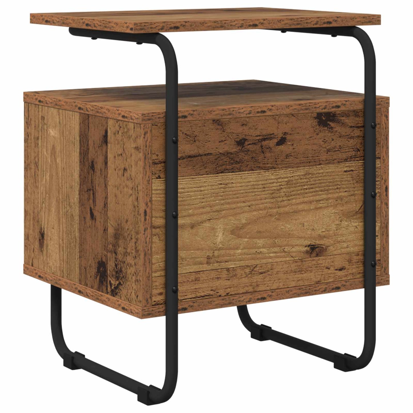 Bedside Cabinet Old Wood 40 x 36.5 x 50 cm Engineered Wood