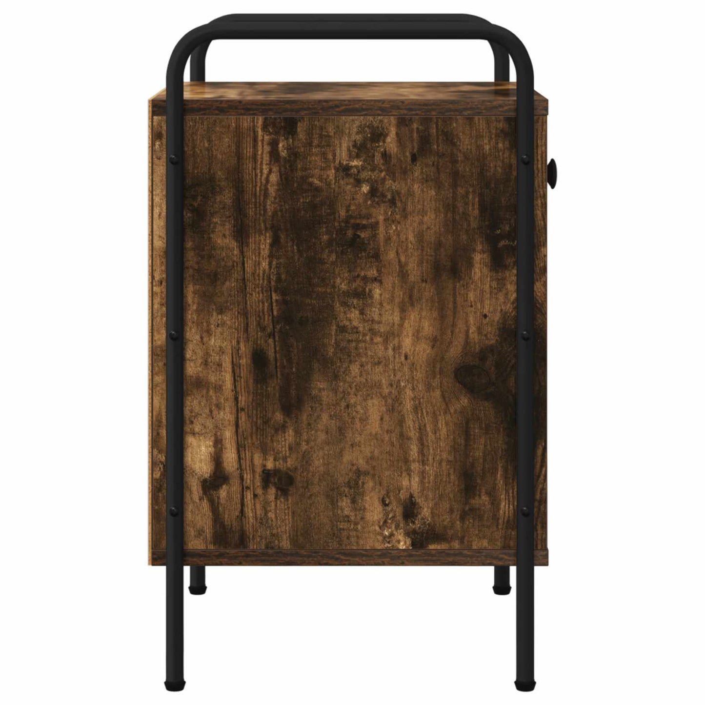 Bedside Cabinet Smoked Oak 35 x 36.5 x 61 cm Engineered Wood