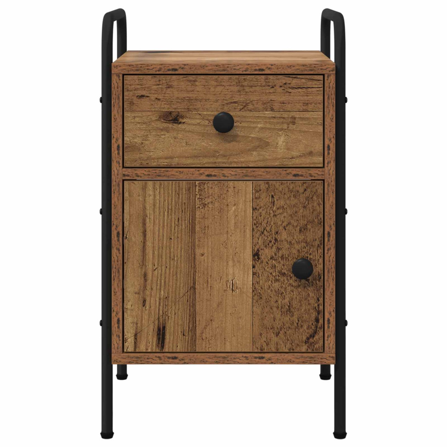 Bedside Cabinet Old Wood 35 x 36.5 x 61 cm Engineered Wood