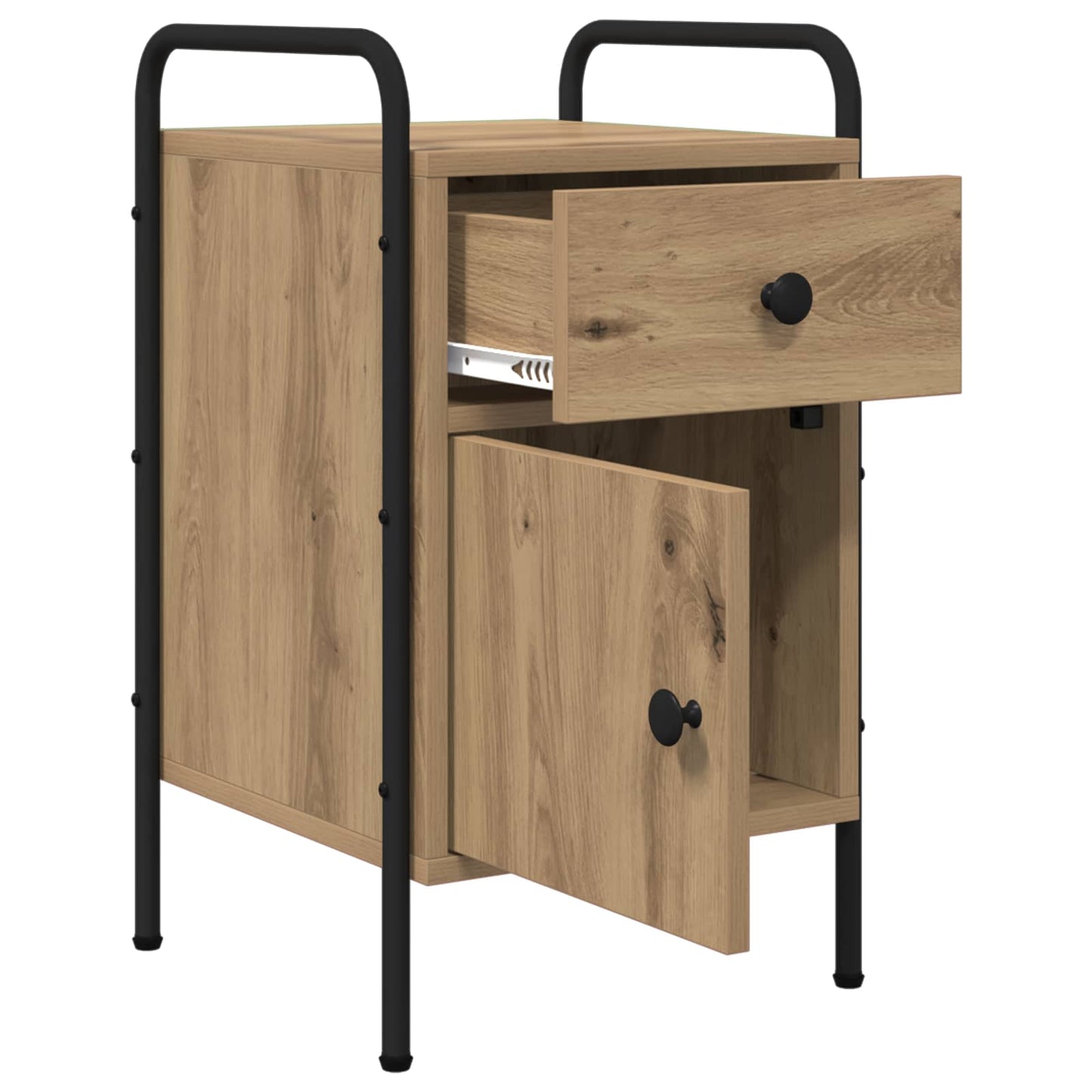 Bedside Cabinet 2 pcs Artisan Oak 35 x 36.5 x 61 cm