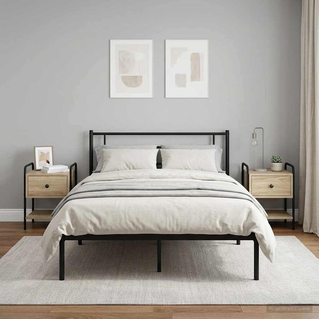 Bedside Cabinet 2 pcs Sonoma Oak 35 x 36.5 x 47 cm
