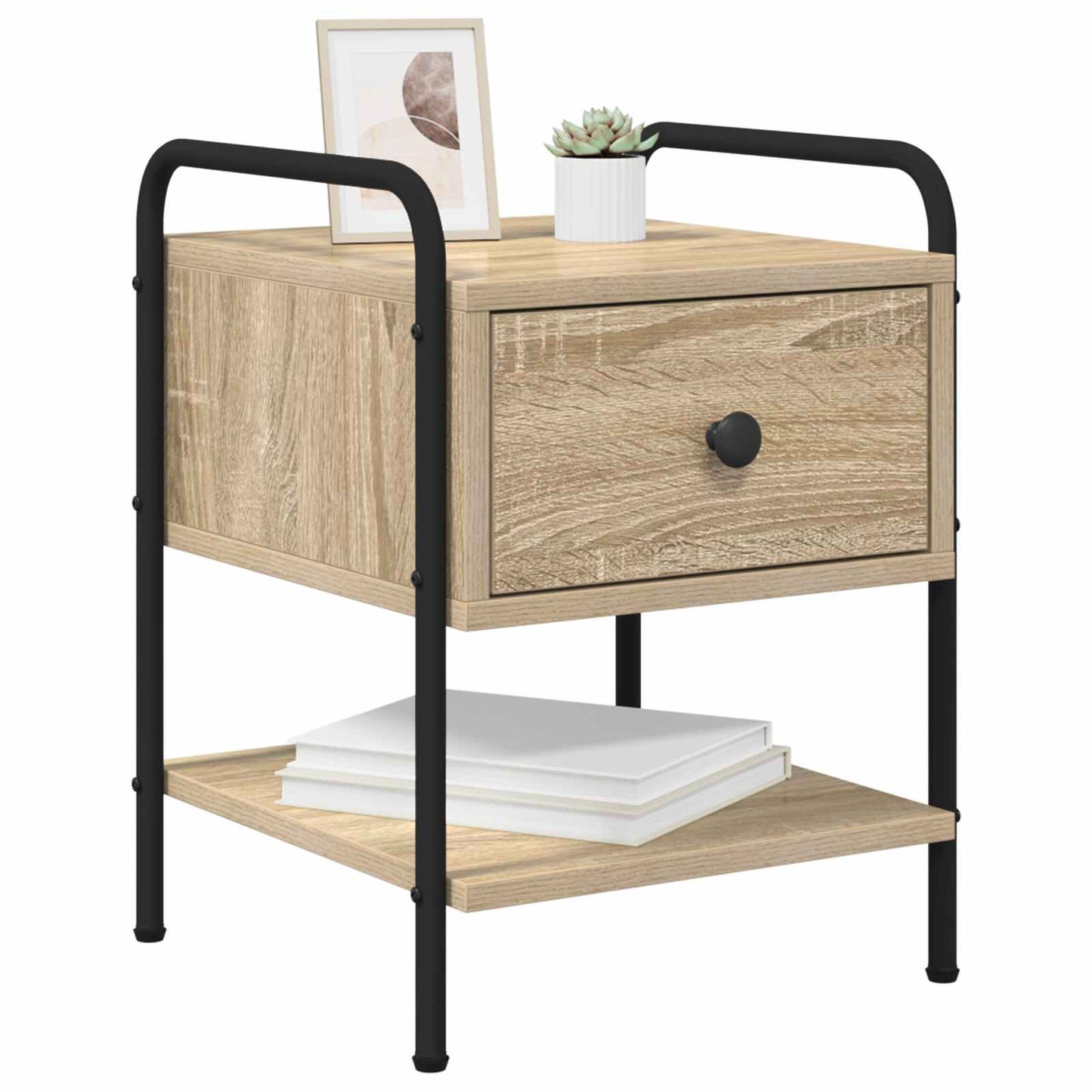 Bedside Cabinet 2 pcs Sonoma Oak 35 x 36.5 x 47 cm