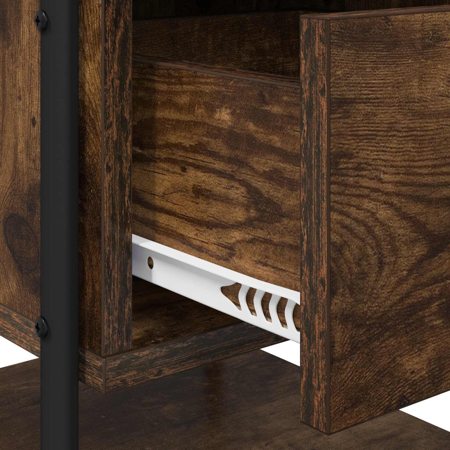 Bedside Cabinet 2 pcs Smoked Oak 35 x 36.5 x 47 cm