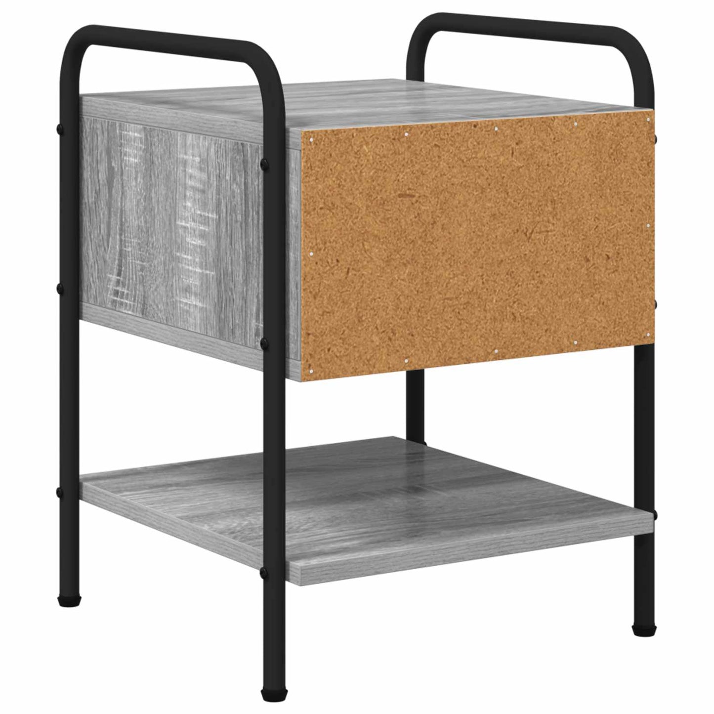 Bedside Cabinet Grey Sonoma 35 x 36.5 x 47 cm Engineered Wood