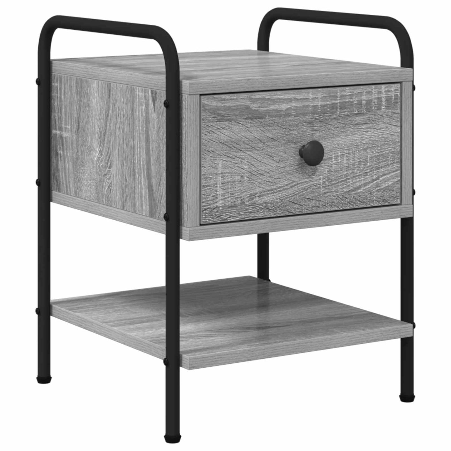 Bedside Cabinet 2 pcs Grey Sonoma 35 x 36.5 x 47 cm