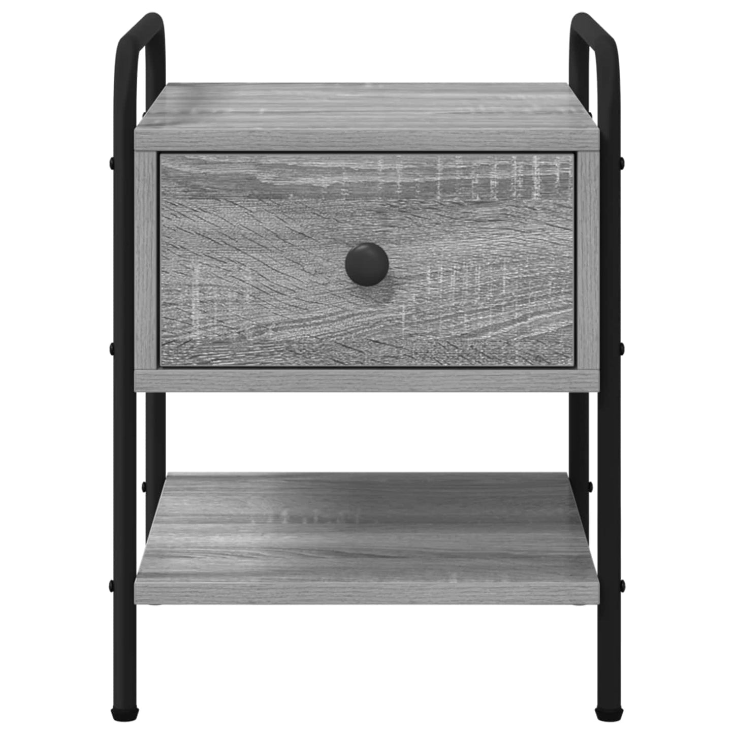 Bedside Cabinet 2 pcs Grey Sonoma 35 x 36.5 x 47 cm