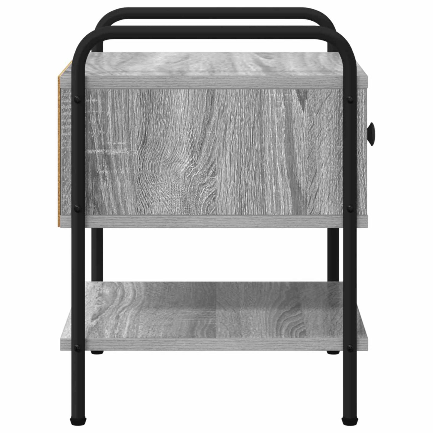 Bedside Cabinet 2 pcs Grey Sonoma 35 x 36.5 x 47 cm