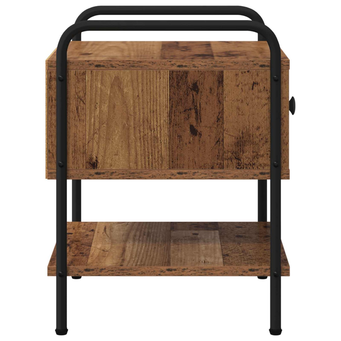 Bedside Cabinet Old Wood 35 x 36.5 x 47 cm Engineered Wood
