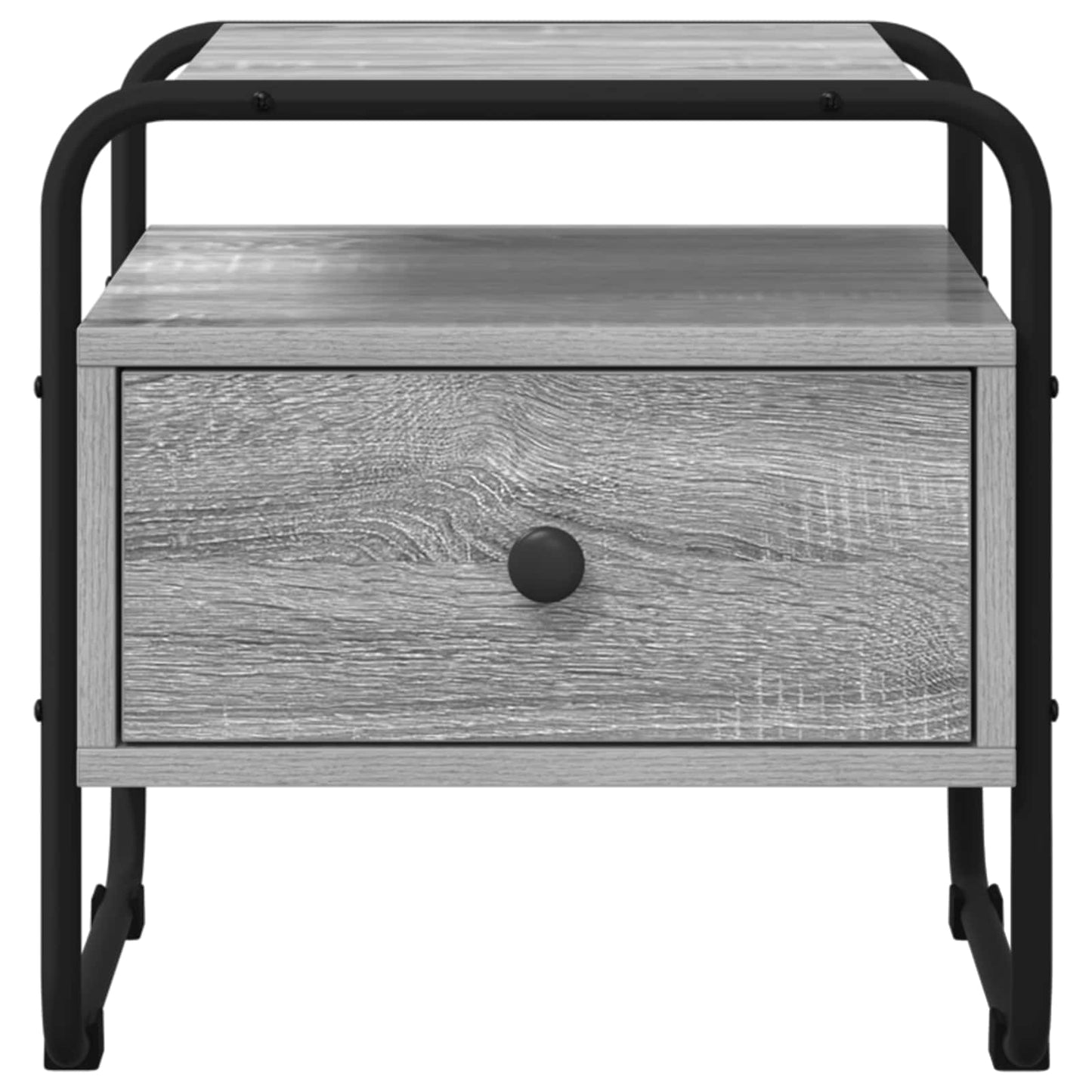 Bedside Cabinet Grey Sonoma 40 x 39.5 x 40 cm Engineered Wood