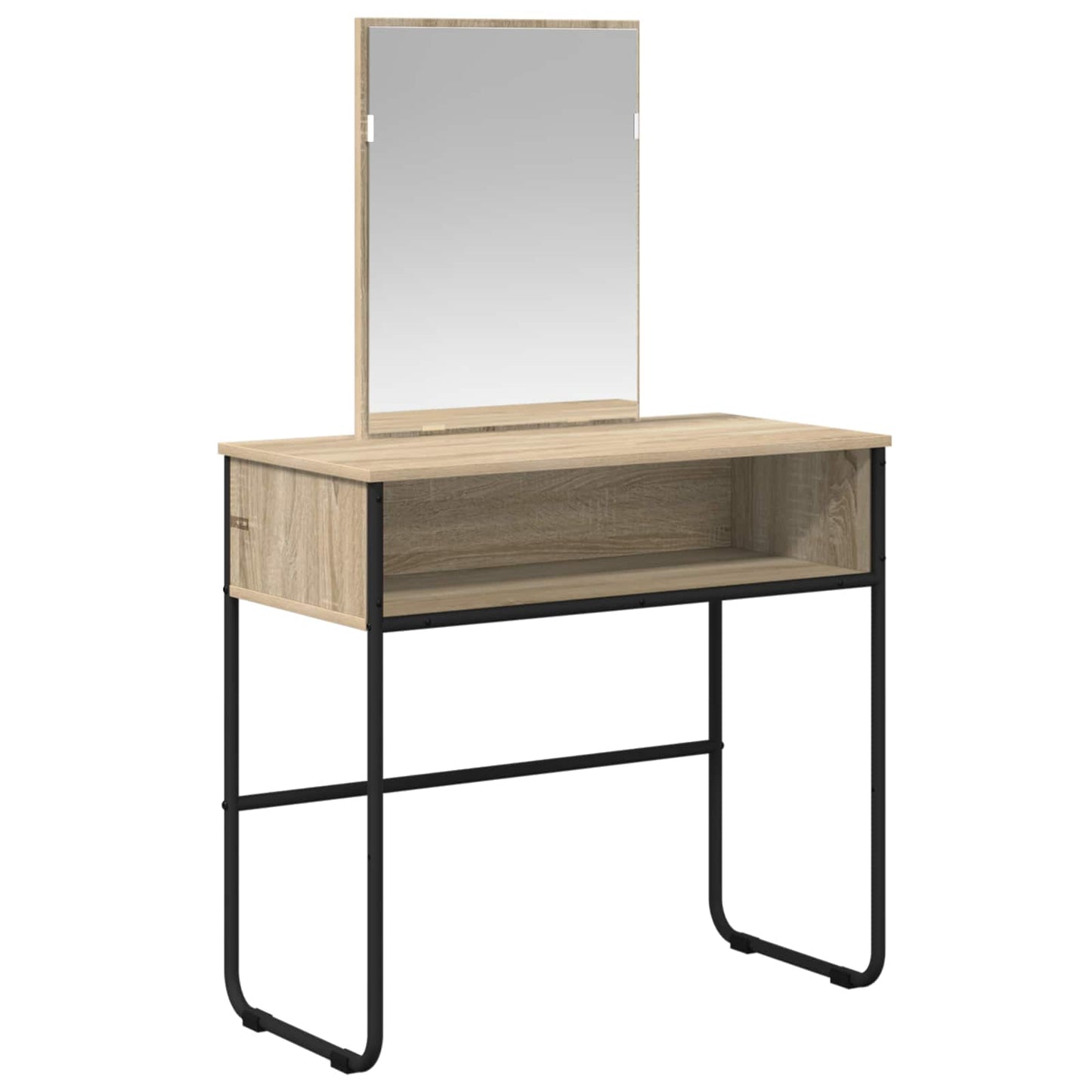 Dressing Table Sonoma Oak 81 x 40 x 131 cm Engineered Wood