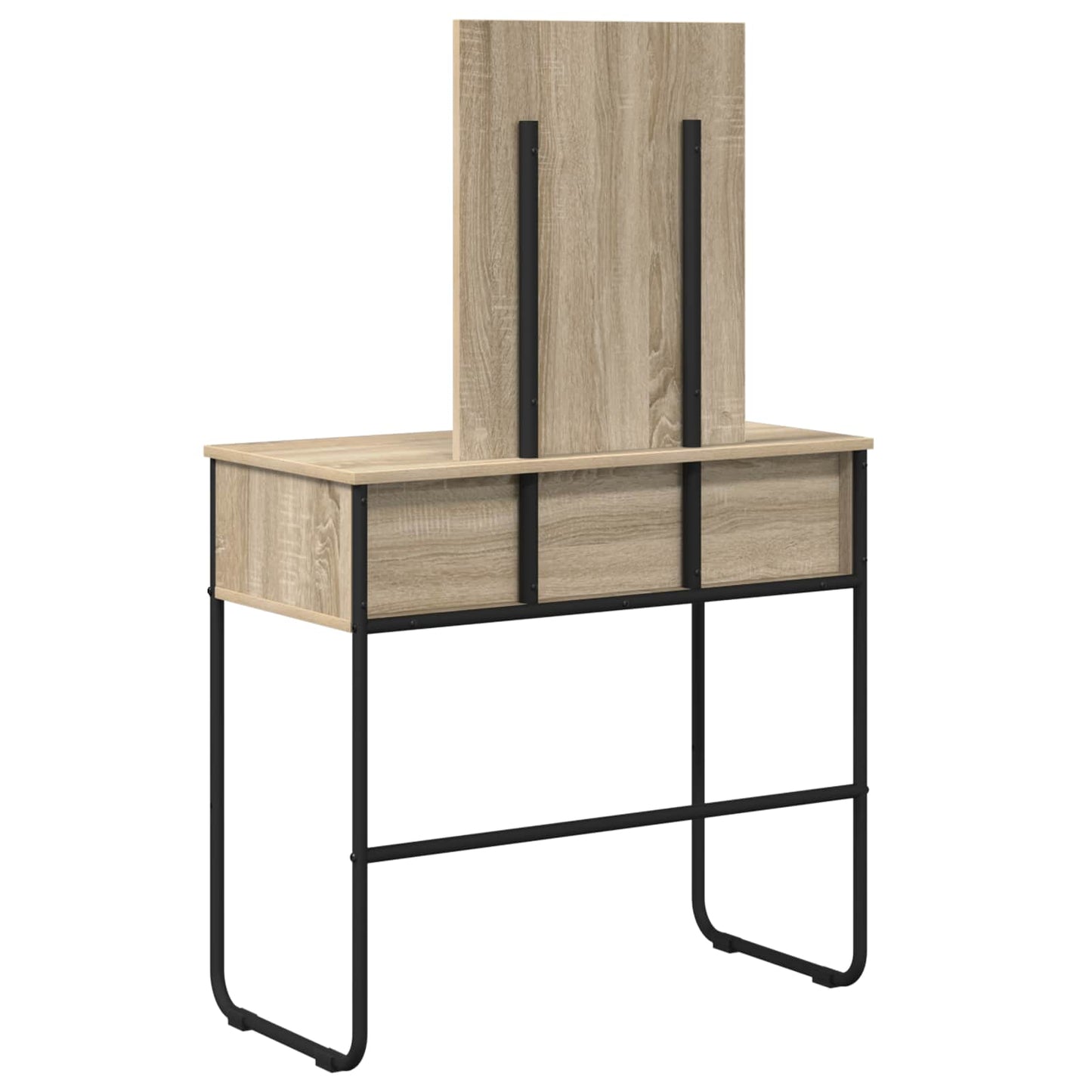 Dressing Table Sonoma Oak 81 x 40 x 131 cm Engineered Wood