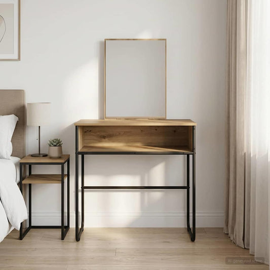 Dressing Table Artisan Oak 81 x 40 x 131 cm Engineered Wood