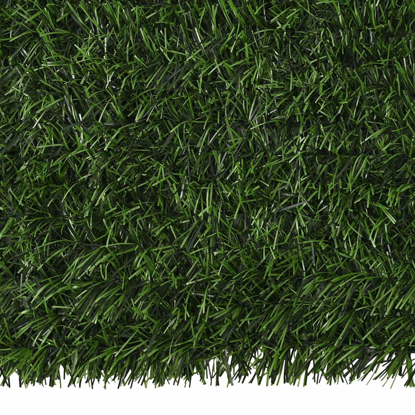 Artificial Fence Light Green 1.5 x 4 m PVC and Steel