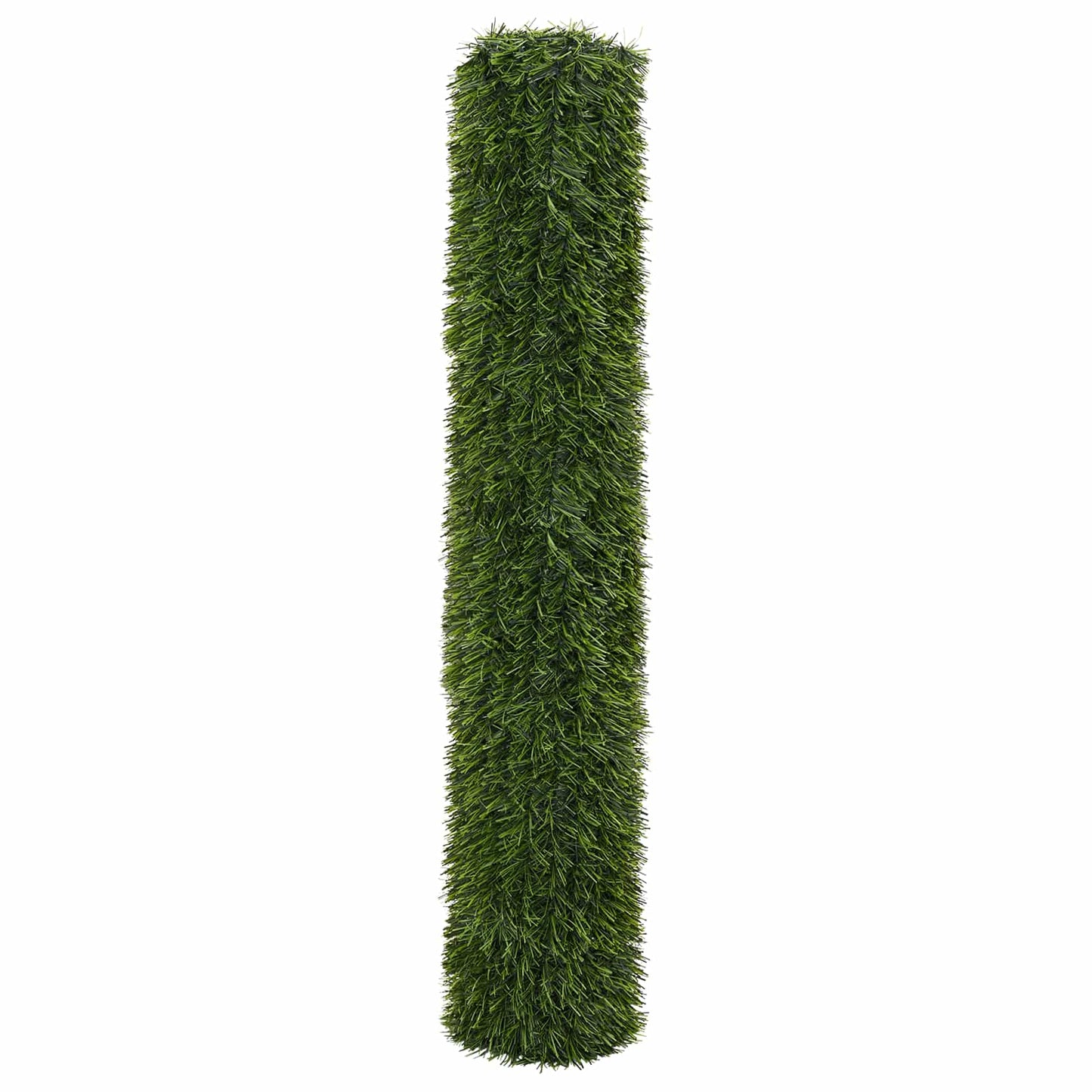 Artificial Fence Light Green 1.5 x 4 m PVC and Steel