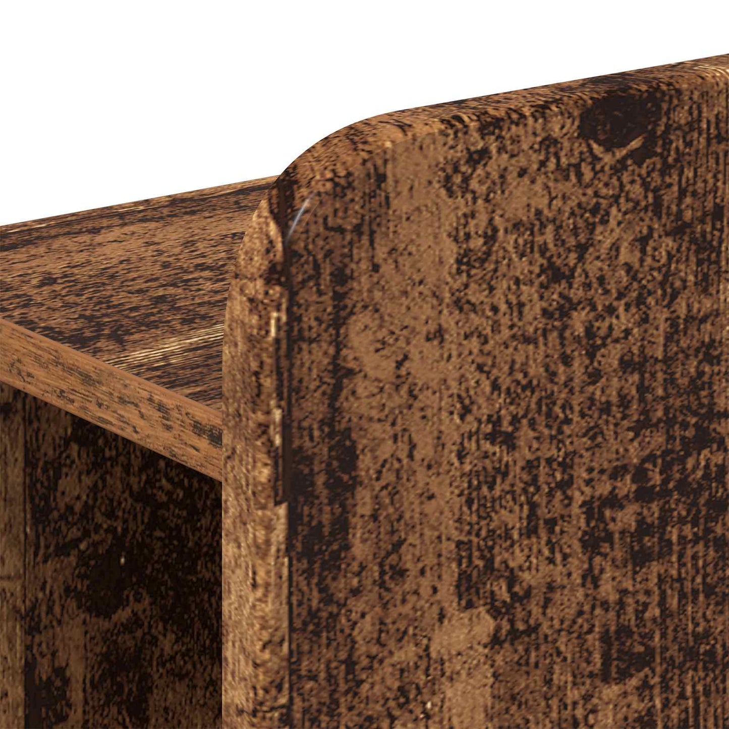 Bed Frame with Storage Old Wood 80 x 200 cm Engineered Wood