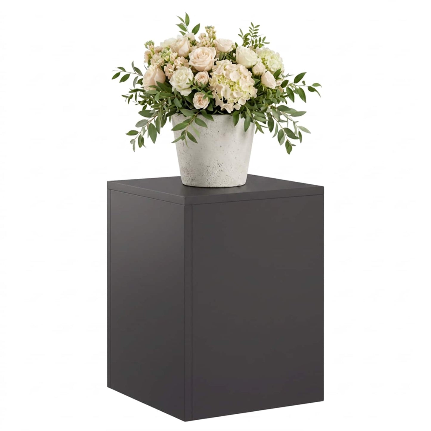 Plant Stand Black 30 x 30 x 40 cm Steel
