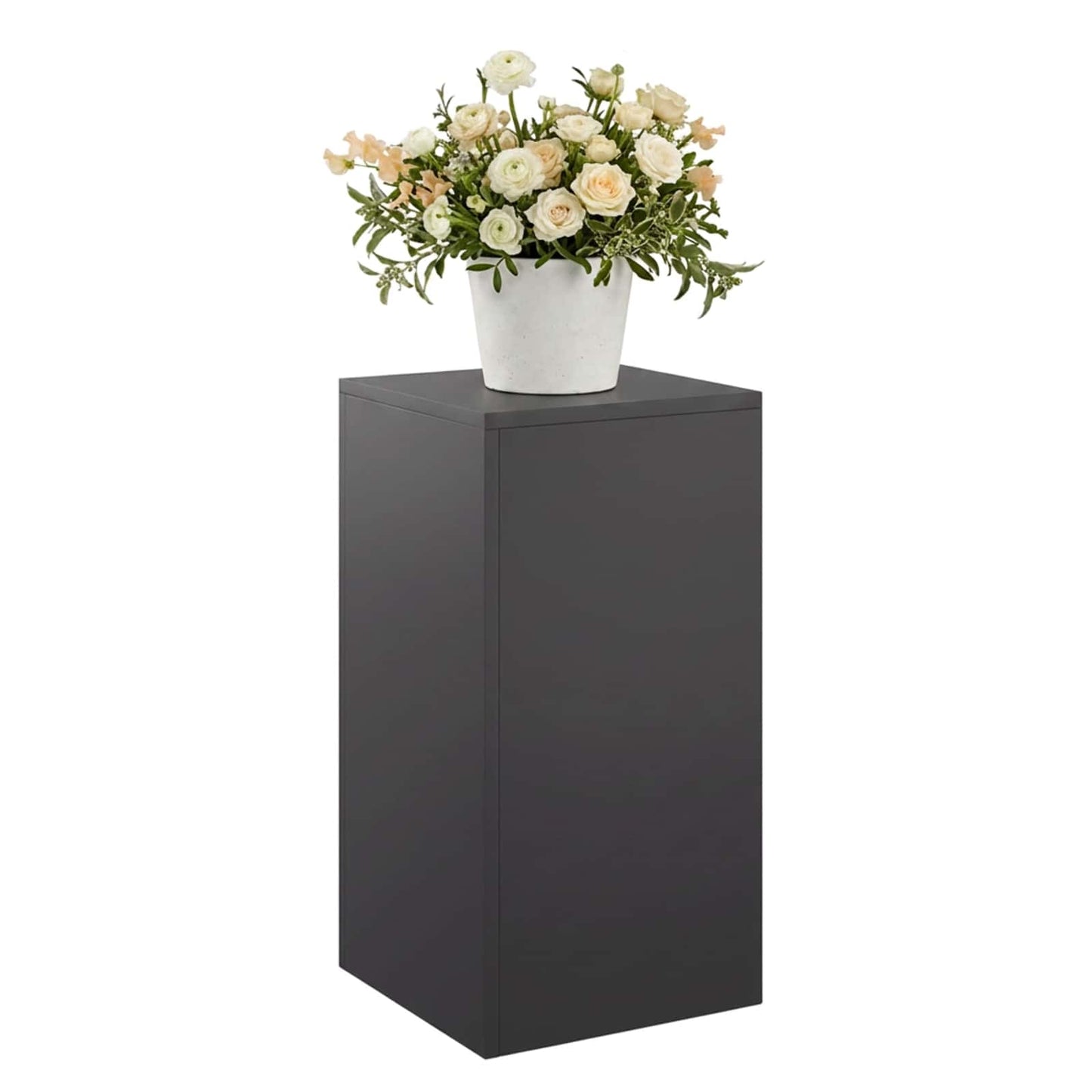 Plant Stand Black 30 x 30 x 60 cm Steel