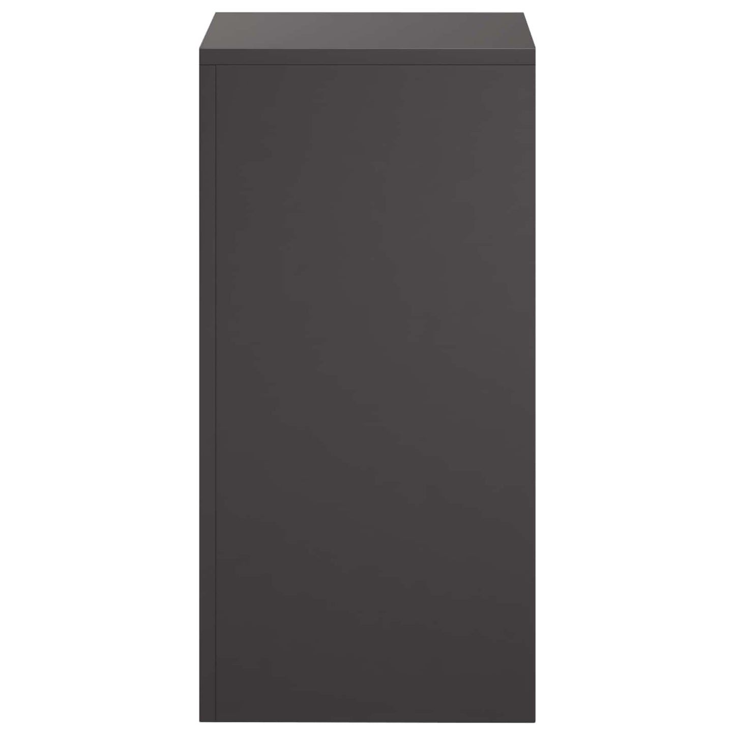 Plant Stand 2 pcs Black 30 x 30 x 60 cm Steel
