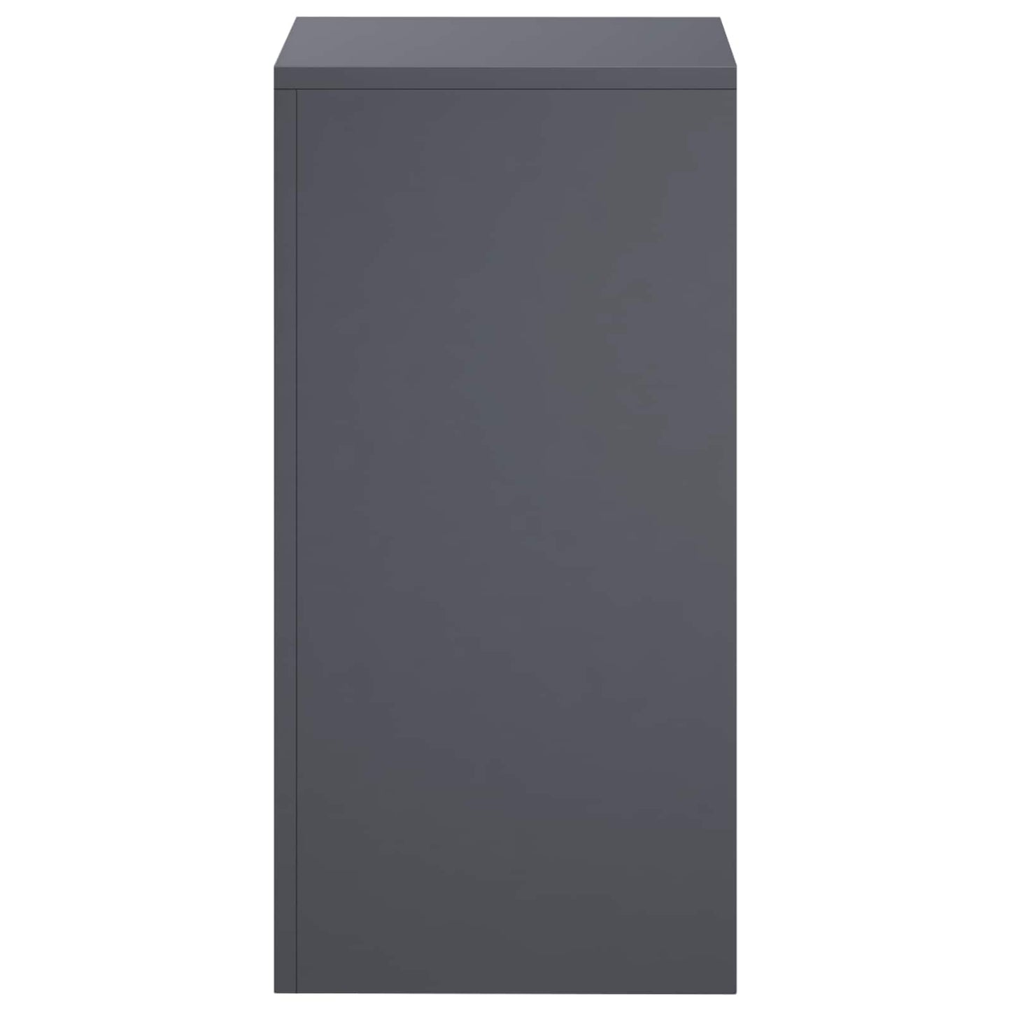 Plant Stand 2 pcs Anthracite 30 x 30 x 60 cm Galvanised Steel