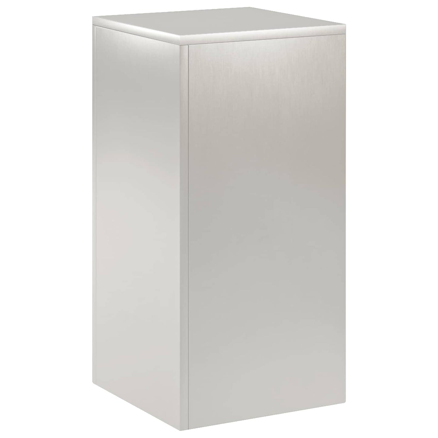 Plant Stand Silver 30 x 30 x 60 cm Steel